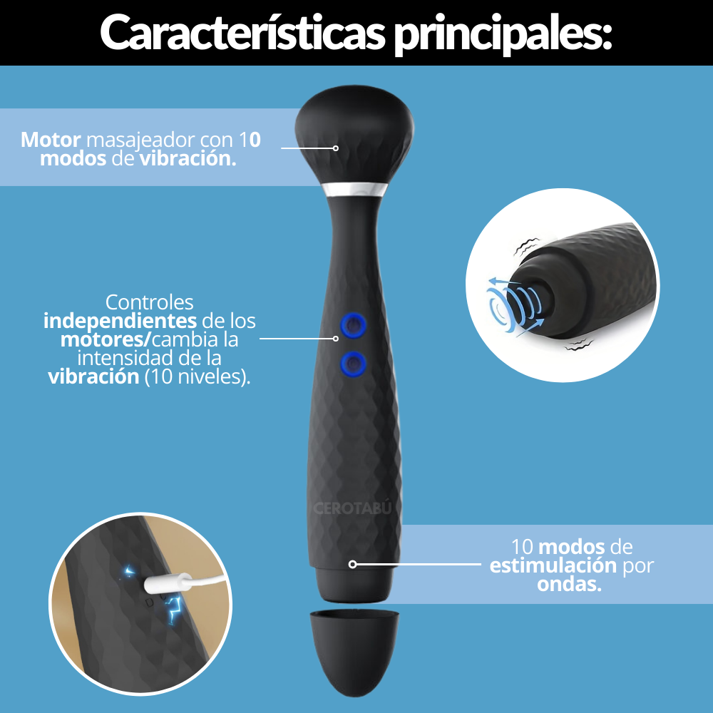 Vibrador Black Knight